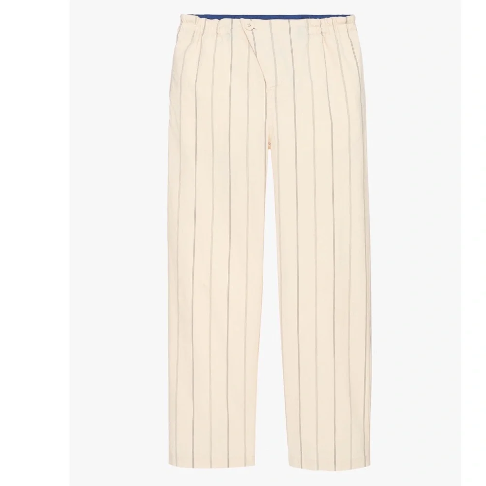 Zara Collection STRIPED POPLIN TROUSERS - Picture 4 of 6